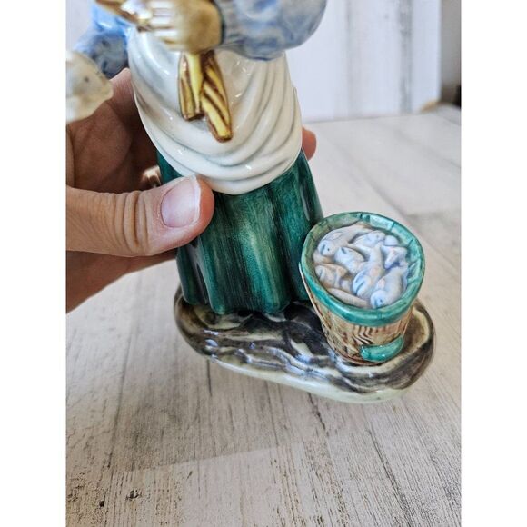 Gort American fish vendor 870 Lady vintage figurine sculpture - Picture 8 of 9